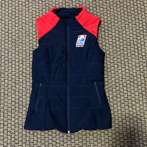 Eyce Jackets & Coats Team Usa Figure Skating Vest Poshmark